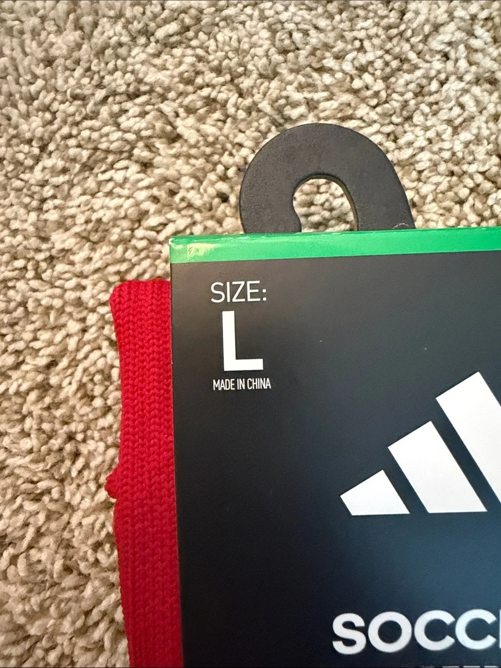 Adidas Over the Calf Red Soccer Socks